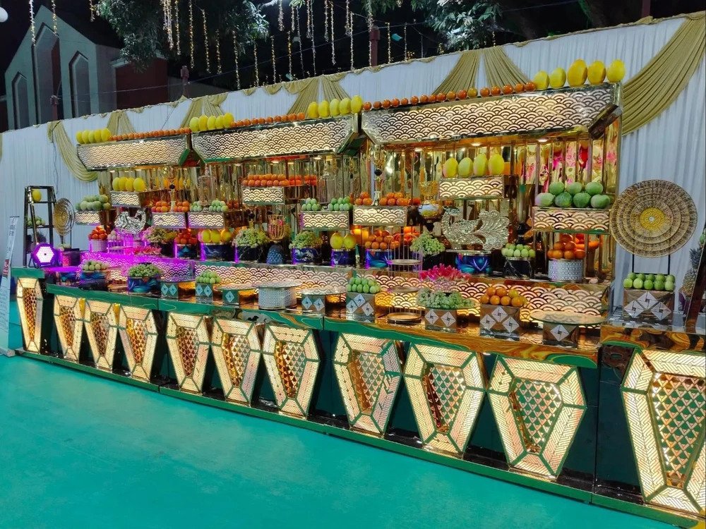 Wedding Fruit Counter
